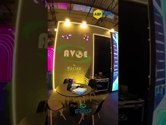 P3.91 3840Hz Buitenverhuur LED-scherm volkleurig scherm Curve Cabinet 500x500mm