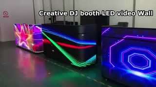 Creatieve LED-videomuur DJ Booth-display