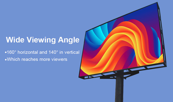 14bit Gray Scale Outdoor Fixed LED Display with Synchronization Control System