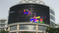 Programmable Outdoor Led Curtain Display , Flexible Led Video Screen