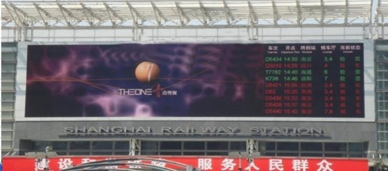 High Brightness 7000cd/sqm SMD3535 P10 Outdoor Fixed LED Display for Large Commercial advertising Billboard