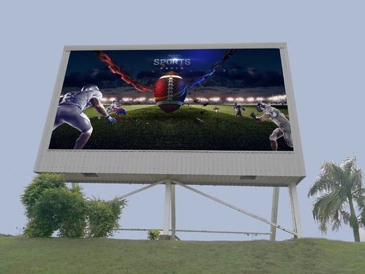 P8 stadium perimeter led display / led scoreboard display  magnesium alloy cabinet 960*960mm